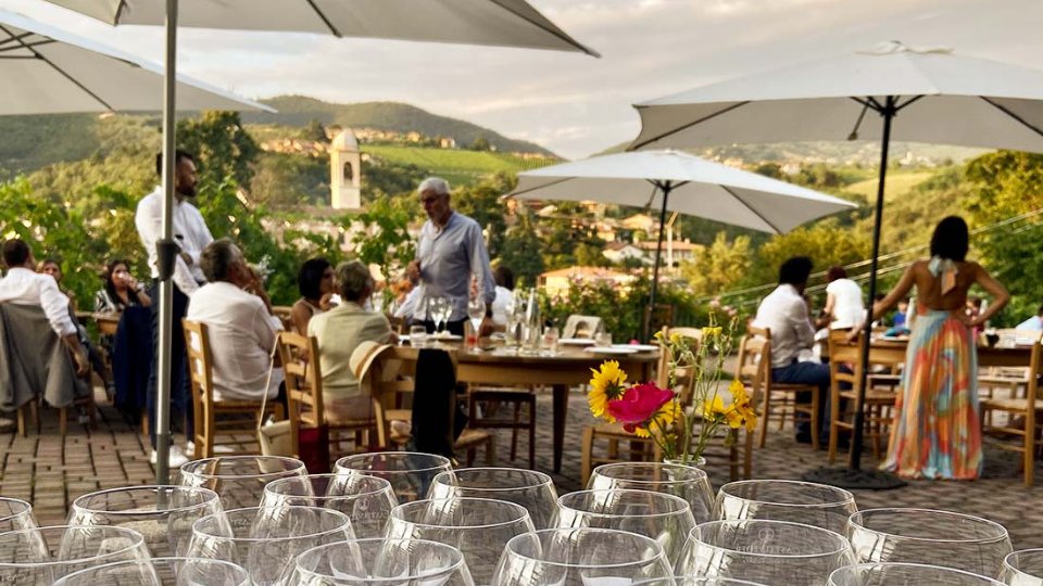 Winetasting at Castelveder Winery